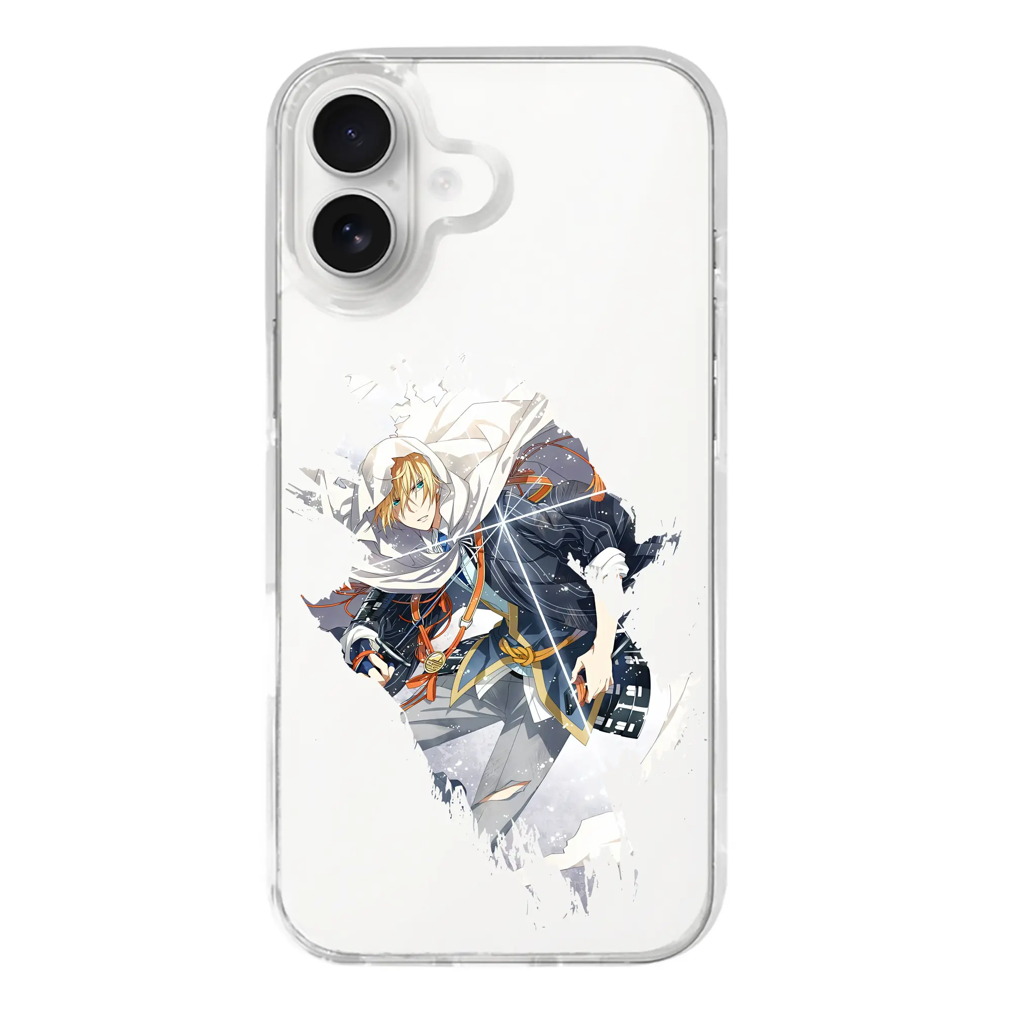 刀剣乱舞 グッズ,山姥切国広 - iPhone 17シリーズ 透明スマホケース – 薄型・耐衝撃・精密フィット保護カバー